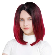  Bob Wig Miss Man Dress up Synthetic Wigs Party Props Girls Cosplay