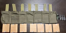 5.56 MM Ball M193 Repack Kit 10 RD Bandoleer Stripper Clips, Guide And Cardboard