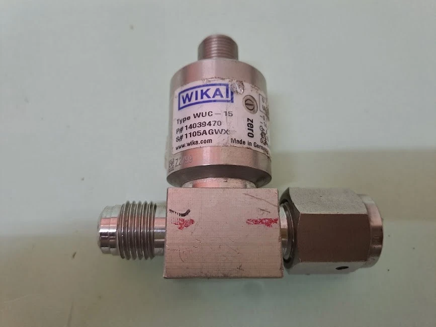 Wika WUC-15 14039470 Ultra High Purity Pressure Transducer As is - Image 2 of 4