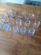 17 Pot à Yogourts Yaourts Ancien, en Verre Sérigraphiés, PUBLICITAIRE 