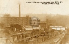Starr Piano Co., Richmond IN Indiana RPPC Photo Postcard COPY