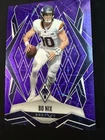 2025 Panini Phoenix 99/99 Book End Bo Nix Purple Lazer IN PSA 10 CONDITION