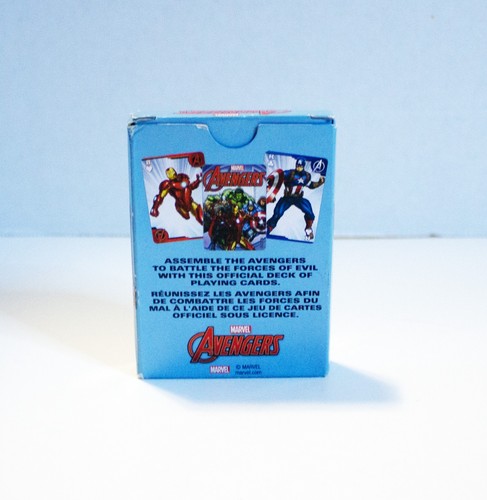 Marvel Avengers Playing Cards Jeu De Cartes Aquarius 52 Cards+2 Jokers VG COND - Picture 3 of 7