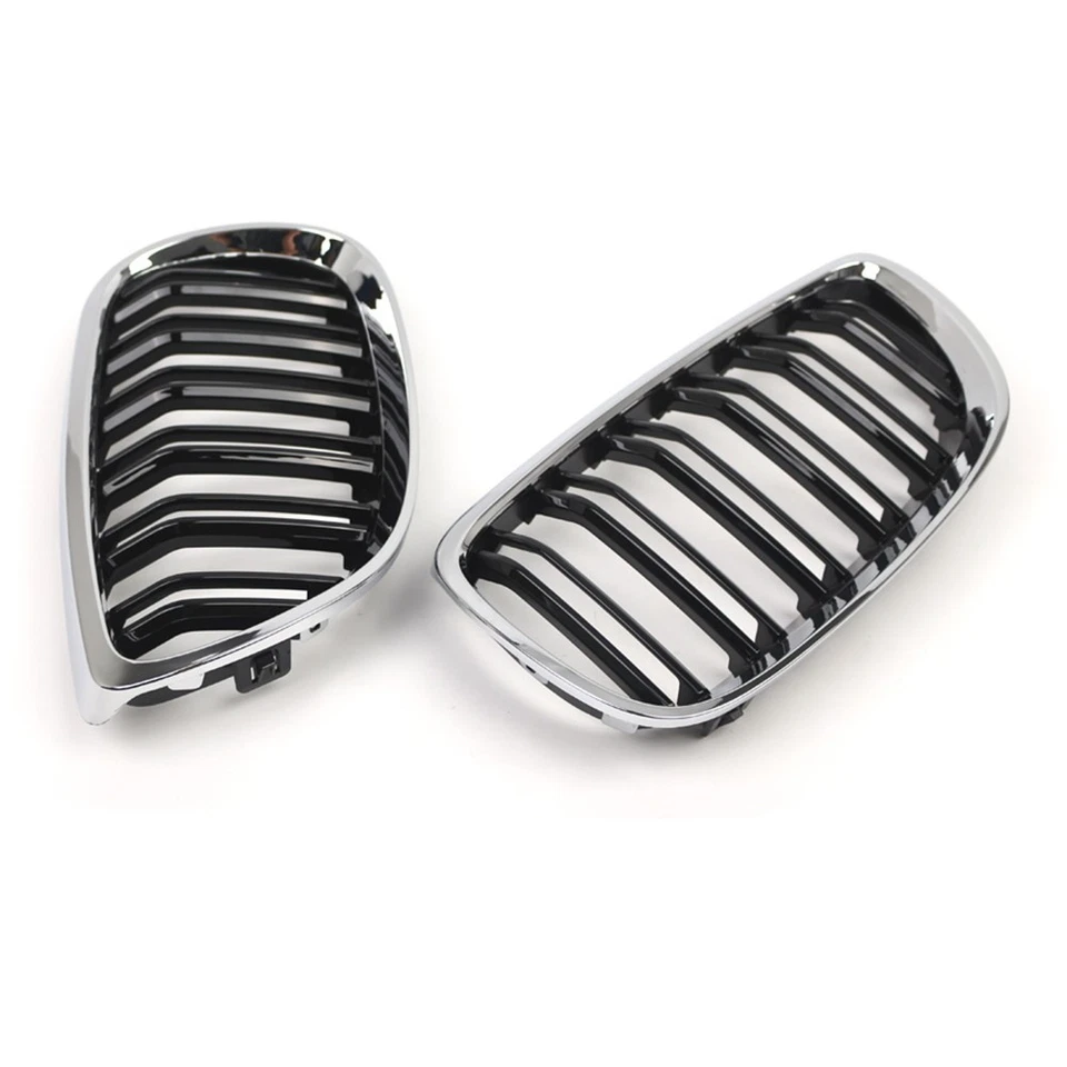 Front Bumper Grille Pair for BMW E92 E93 For M3 Pre LCI Models 2007 to 2013 - Image 3 of 4