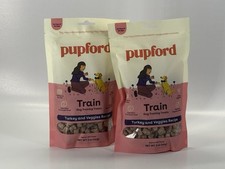 Pack of 2 - Pupford Train Dog Training Treats Turkey Veggies Recipe 5 oz