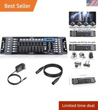 Versatile DMX 512 Lighting Controller with 240 Scene Programming Ability