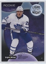 2022 Synergy Light Up The Night Rookies Blue 36/399 Nicholas Abruzzese Nick 15fy