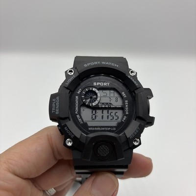 Sport Watch Triple Sensor 3ATM Water Resistant Brand New!