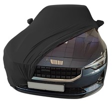 Indoor car cover fits Polestar 1&2 with mirror pockets Bespoke Black GARAGE