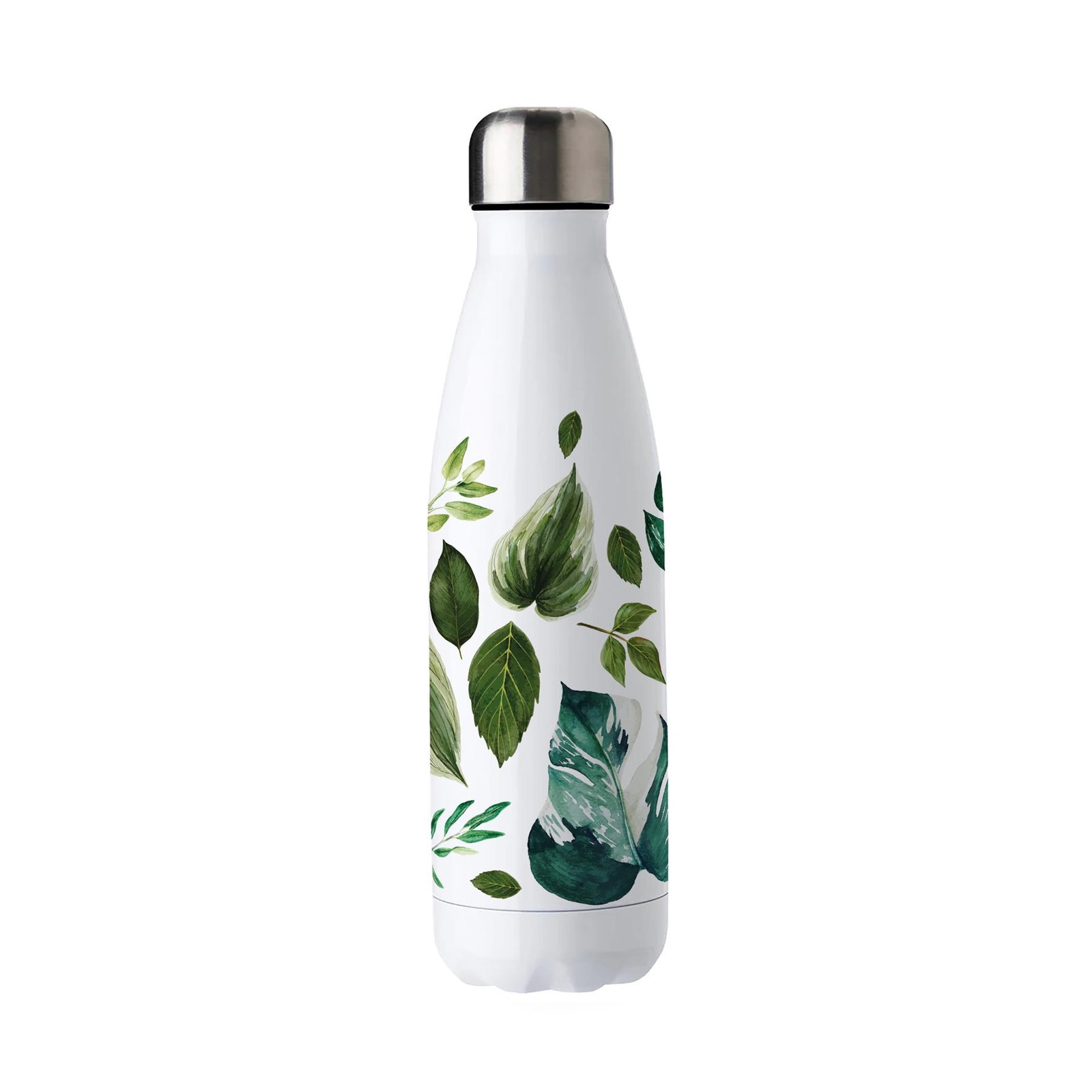Purely Home Monstera Leaves Stainless Steel Water Bottle - Image 2