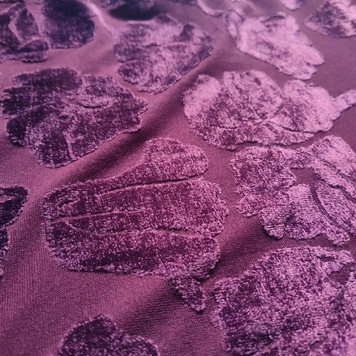 Vintage Limited Floral Velvet Shirt Burgundy Whimsigoth Top Small/Medium?** - Picture 4 of 9
