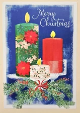 Merry Christmas Greeting Card (+ Envelope 7×5")