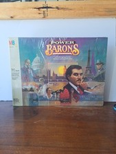 VINTAGE POWER BARONS by Milton Bradley 1986 Board Game - New Sealed
