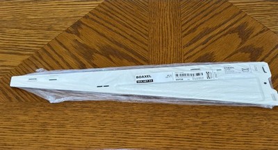 Ikea BOAXEL Bracket for Shelf, Steel, White 15 ¾'' 604.487.33 - NEW
