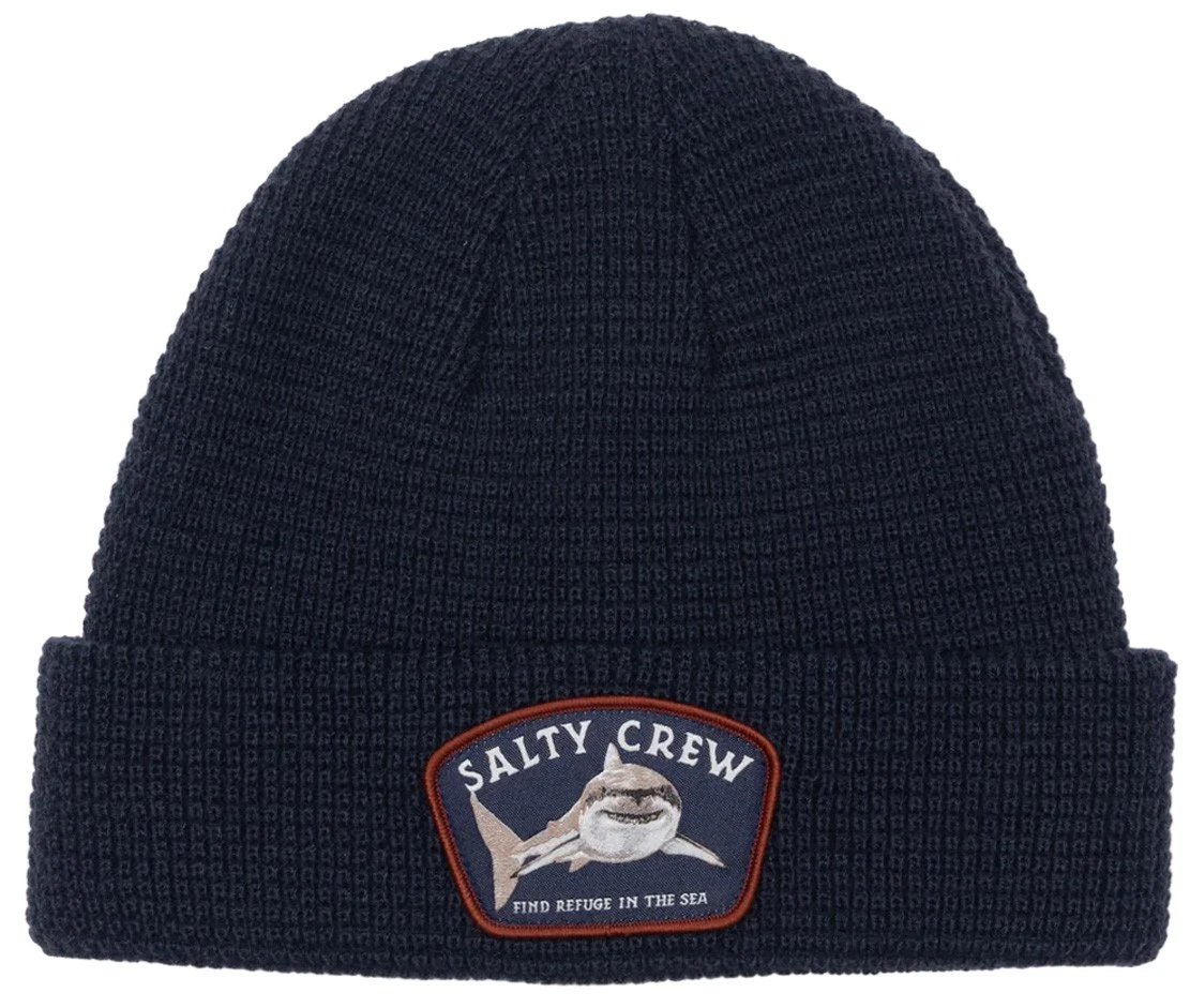 Salty Crew Coastal Beanie - Dark Navy - New
