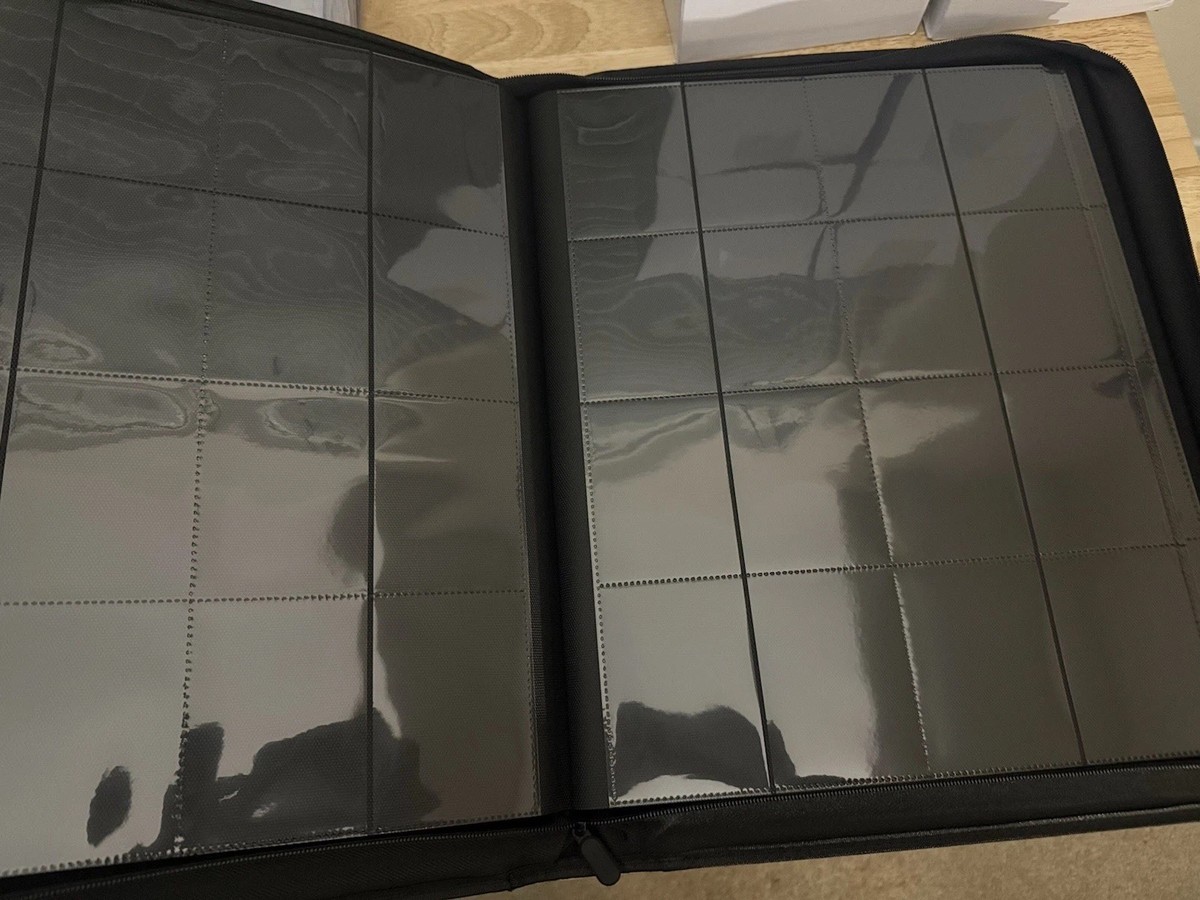 Pokemon Pikachu Ringless Card Binder - 1024 CARDS, 16 PP - LASER ENGRAVED |  eBay