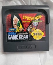 Spider-Man: Return of the Sinister Six Sega Game Gear Original Cart Tested