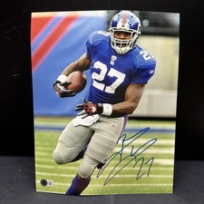 Brandon Jacobs Autographed New York Giants Signed 11x14 Photo Beckett BAS