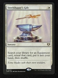 Steelshaper's Gift #59 Commander Masters Rare Instant MTG