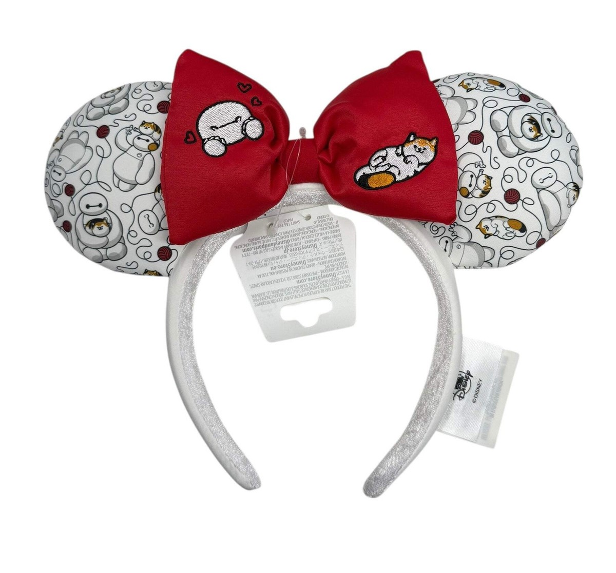 Disney Parks Baymax & Mochi Ears Headband-Big Hero 6 | eBay display picture 1