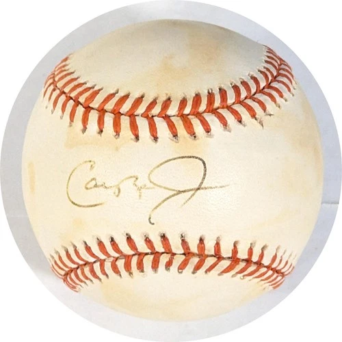 Cal Ripken Jr Autographed AL Budig "Consecutive Games" Baseball JSA CK72956