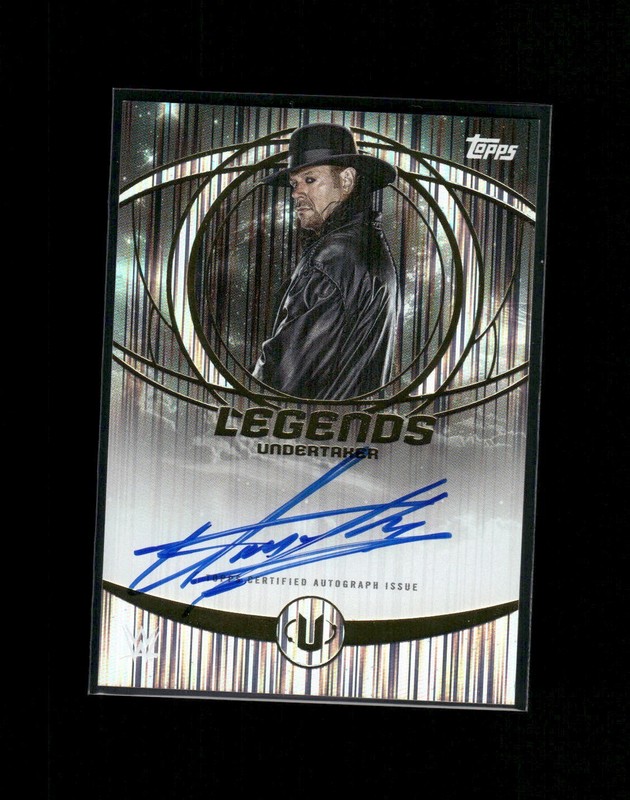 2025 Topps Universe WWE Undertaker #LGA-UND Legends Autograph