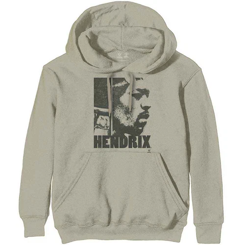 OFF WHITE Felpa con cappuccio unisex ufficiale Jimi Hendrix Let Me Live