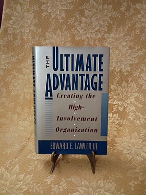 The Ultimate Advantage by Edward E Lawler III (1992 HC DJ) First Edition Book
