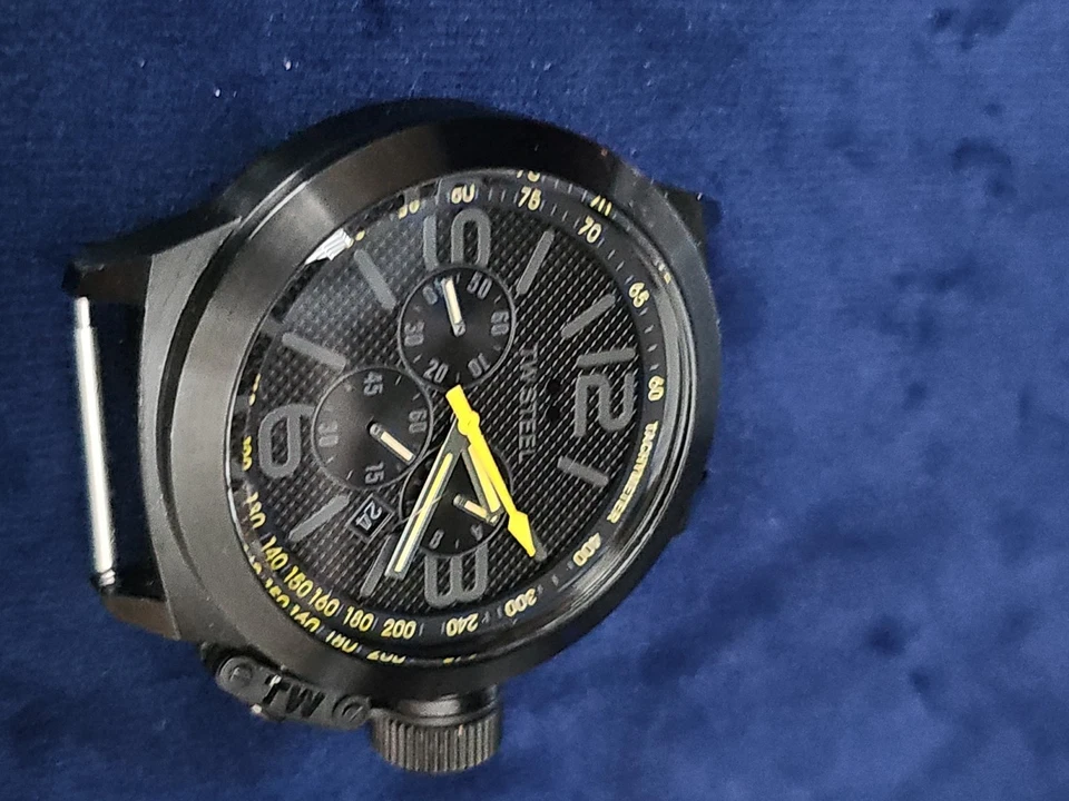 TW Steel Canteen Chronograph Black Dial Men's Watch TW900R - Image 3 of 4