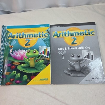 Abeka Arithmetic 2 Work-text 2nd Ed Teacher Key & Test & Speed Drill Key Grade 2