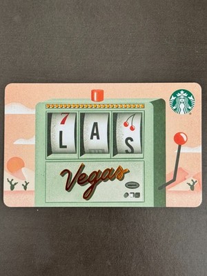 Starbucks Card LAS VEGAS   2019 / Tamper Label Intact (No Value) BRAND NEW