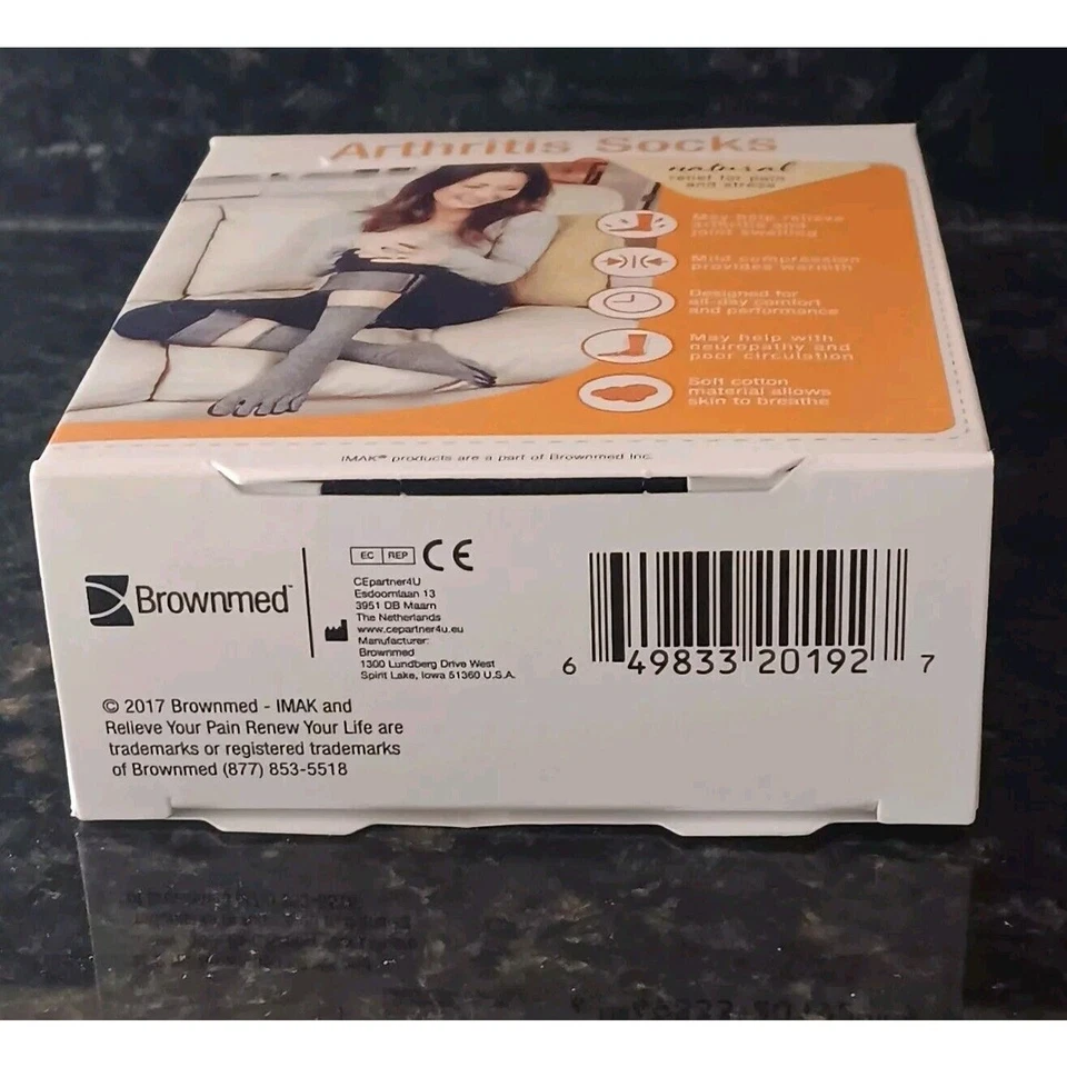 Nuevos guantes de compresión para artritis IMAK un par A20172 talla grande  Foto 3 de 4