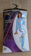 Costume Retro 80's Workout Jumpsuit Size SM/MED Spirit Halloween Original
