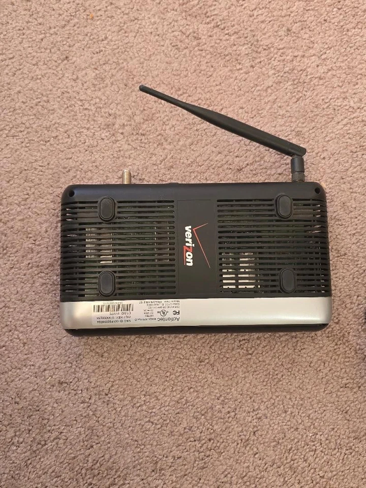 Actiontec Verizon MI424-WR Rev.D WiFi Wireless Router Modem WITH AC Adapter - Image 2 of 4