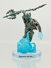 D&D Pathfinder Mini Seas & Shores 14 Water Elemental Myrmidon UC
