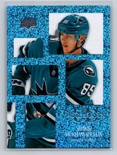 2024-25 Upper Deck #P35 SHAKIR MUKHAMADULLIN UD Portraits RC Speckled