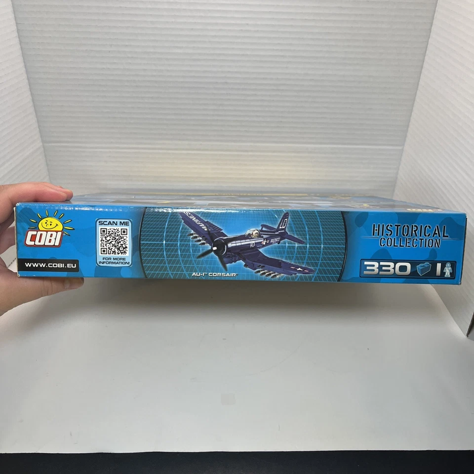 COBI Historical Collection AU-1 Corsair 330 Pcs Building Set # 2415 BRAND NEW - Image 3 of 4