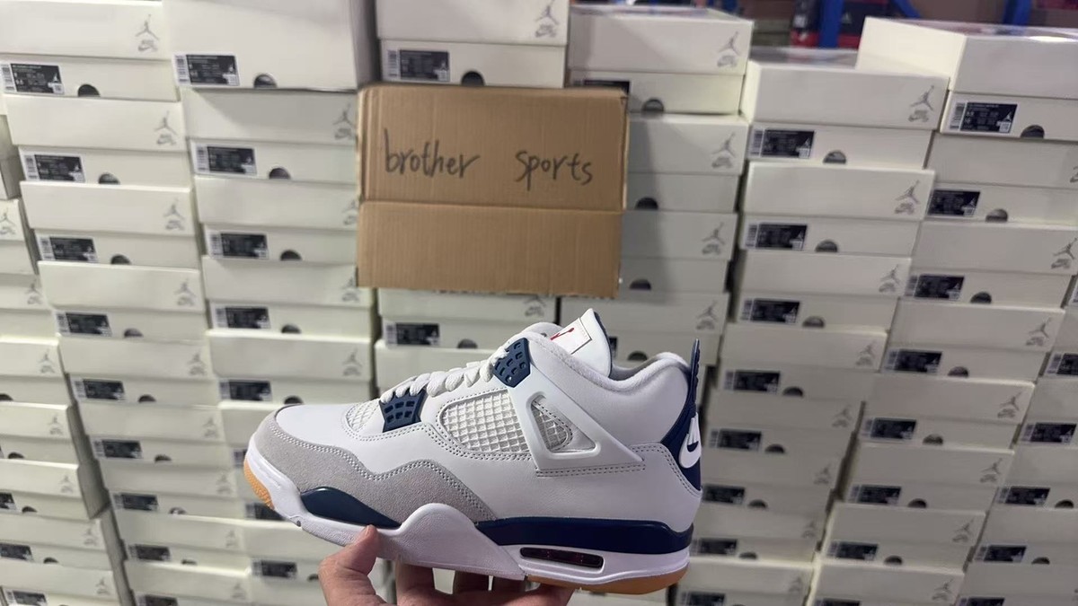 Nike SB x Air Jordan 4 Retro SP Navy DR5415-100 AJ4 Mid