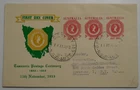 STAMPMART : AUSTRALIA 1953 TASANIA POSTAGE CENTENARY FDC USED TO NY USA