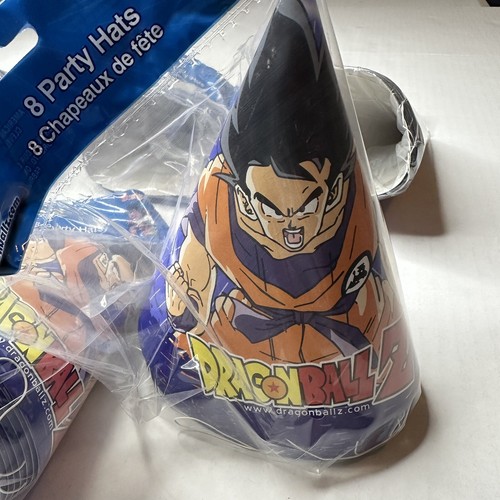 VTG DBZ dragon Ball Z Goku Birthday Party Hats 6 8ct Packages Total 36 Hats. - Picture 3 of 6