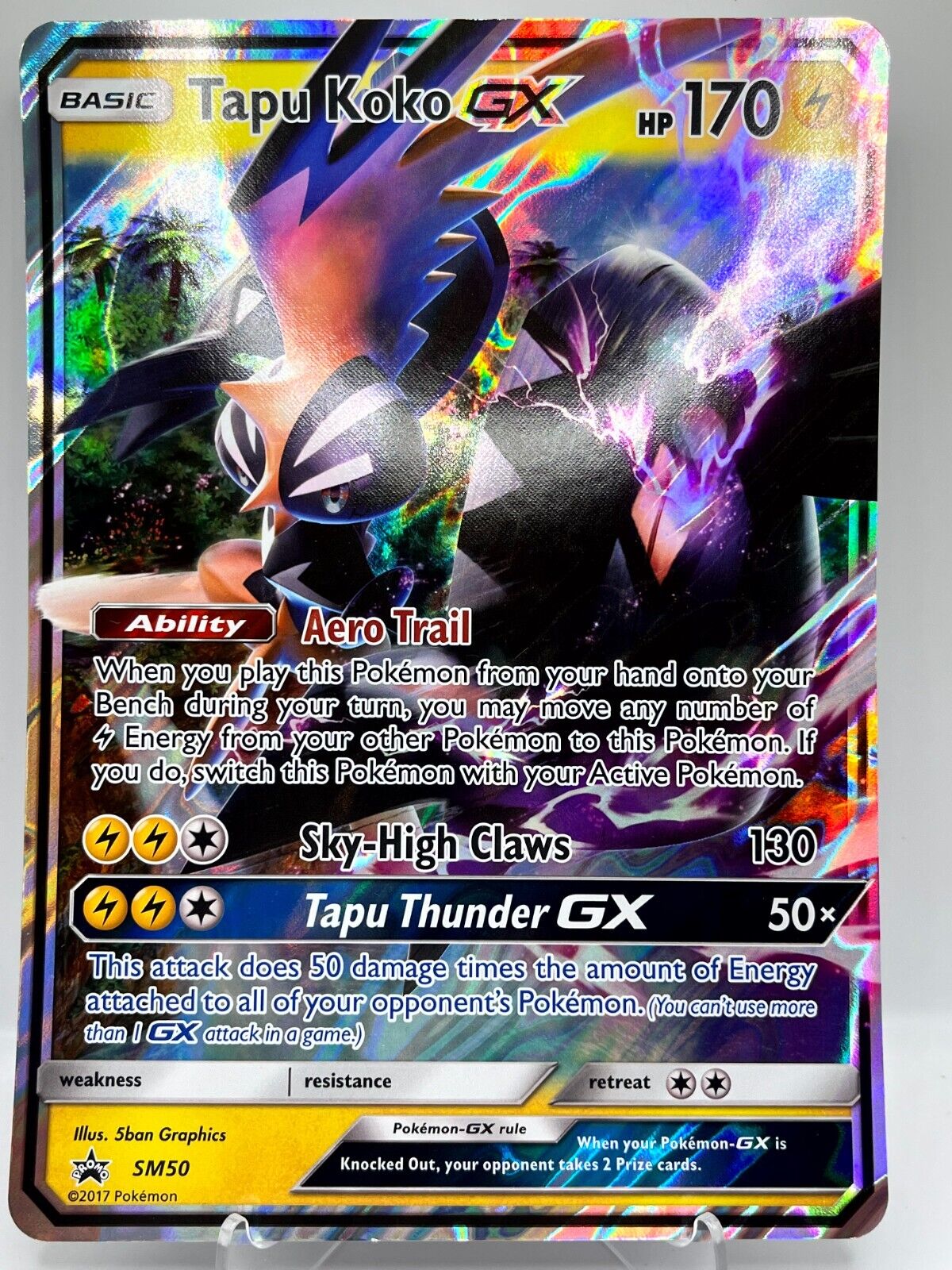 Tapu Koko GX (114/SM-P Korean Promo) - Pokumon