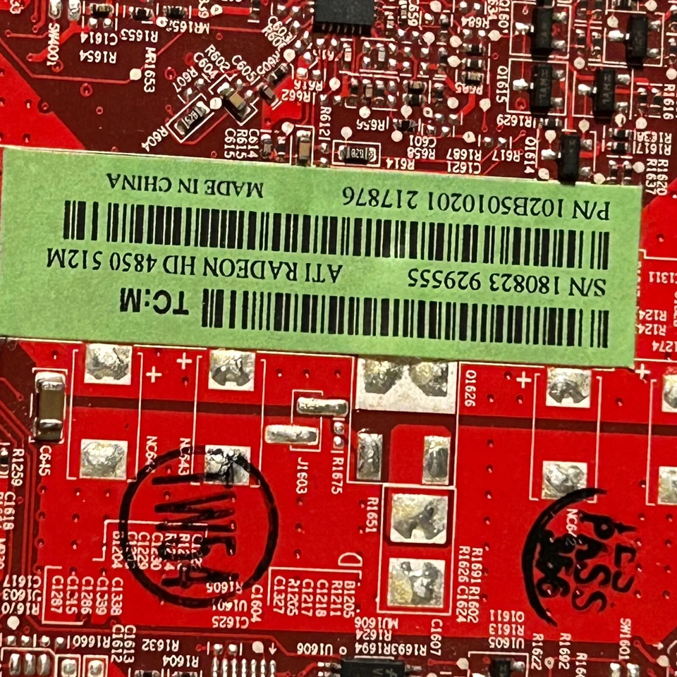 GIGABYTE Radeon HD 4850 512MB GDDR3 Pci-E GV-R485-512H-B Video Card Tested - Image 3 of 4