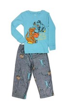 Carter's Toddler Boy's Prehistoric Dinosaur Bedtime Buddies Pajama Set