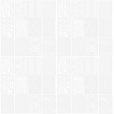  4 PCS Dekorative DIY-Malschablonen Für Handwerk Schablonenvinyl Mit Tiermotiven
