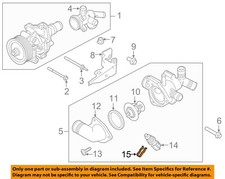 FORD OEM 11-21 C-Max Radiator Components-Temp Sensor Retainer W703355S303