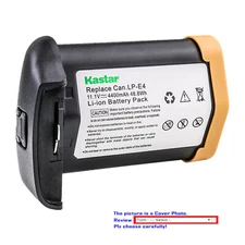 Kastar Replacement Battery for Canon LP-E4 E4N Canon EOS 1D X Mark II Camera