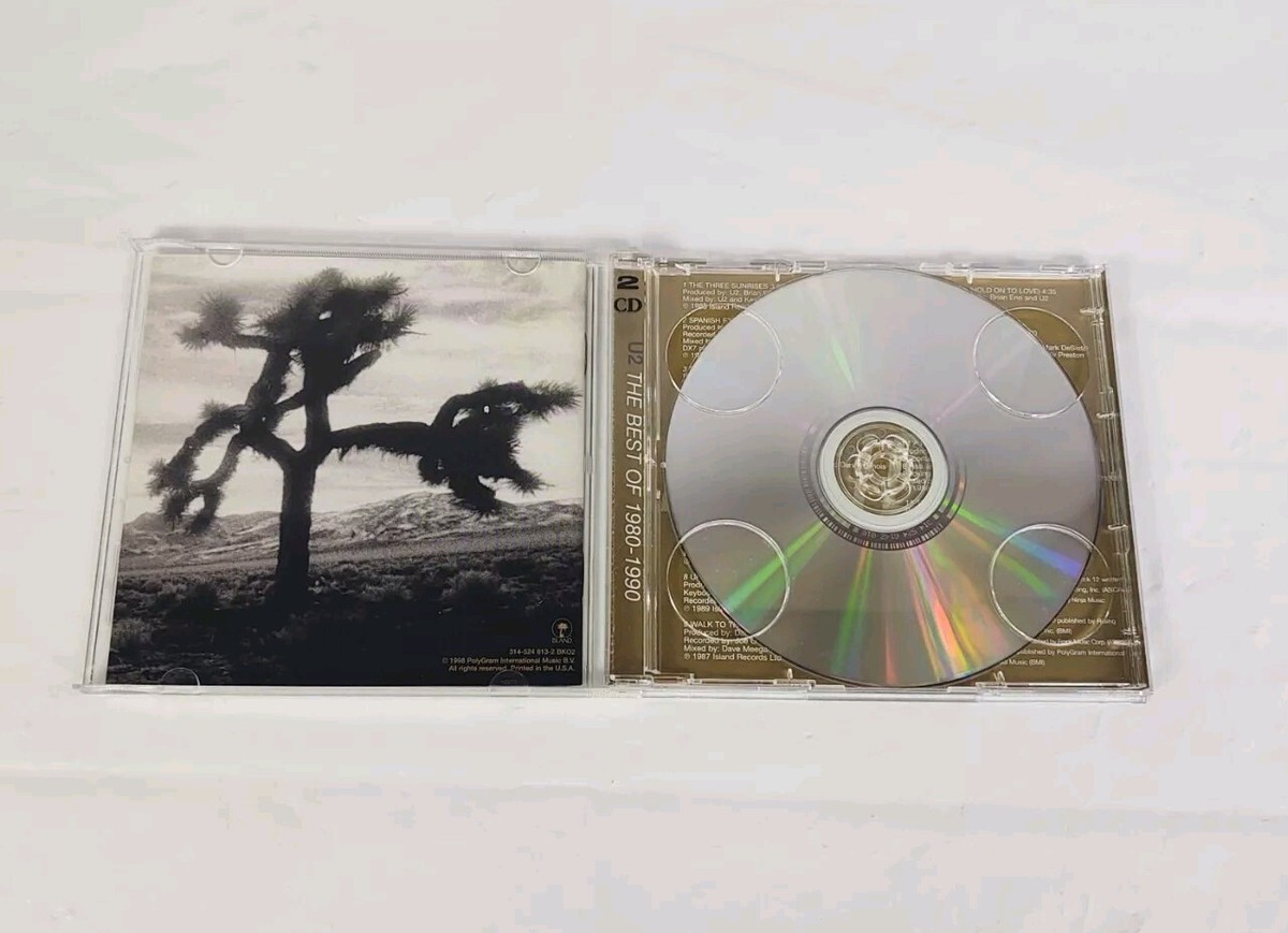 U2 The B-Sides The Best Of 1980-1990 2 CD Set 1998 Island Records