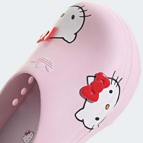 Hello Kitty × Adidas Originales WMNS Adifom Stan Smith Rosa Para Mujer Talla US9 NUEVO - Imagen 8 de 9
