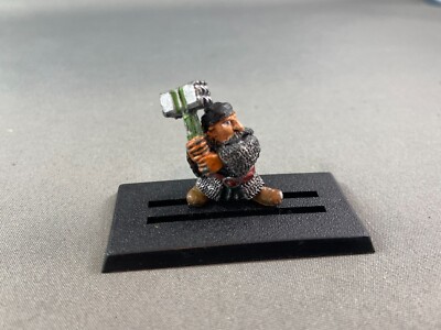 1987 Classic PLOP Dwarf Adventurer Dwarves METAL Warhammer Quest Oldhammer