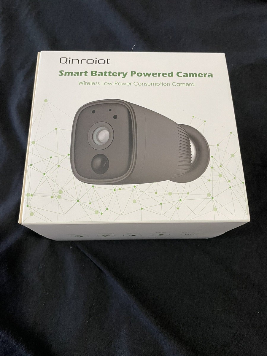 Smart Battery Powered Camera Easy Installation App Available Night